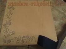 Майстер-клас з декупажу на дереві Шкатулка - 1000 дрібниць 1000