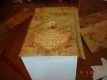 Майстер-клас Декупаж за допомогою обгорткового крафт-паперу допомогою