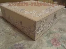 Майстер-клас з декупажу на дереві Шкатулка - 1000 дрібниць декупажу