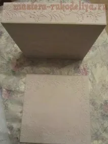 Майстер-клас з декупажу на дереві Шкатулка - 1000 дрібниць 1000