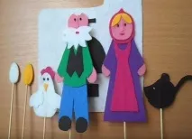 Настільний чи пальчиковий театр Курочка Ряба театр