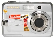 Огляд цифрової камери Pentax Optio E10 камери