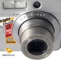 Огляд цифрової камери Pentax Optio E10 камери