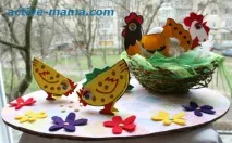 Великодня композиція своїми руками, Активна мама великодня