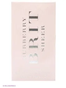 Парфумерна вода - Brit Sheer - BURBERRY 2105059 в інтернет-магазині brit
