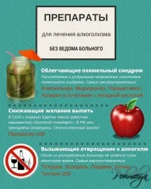 Препарати від алкогольної залежності алкогольної
