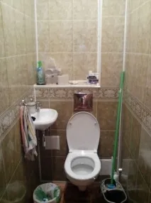 Ремонт туалету 1, 5 кв. було