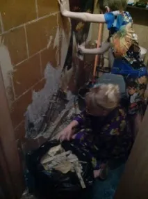 Ремонт туалету 1, 5 кв. будинку