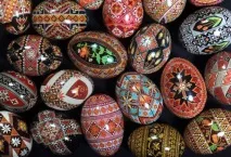Розпис яєць воском, відеоурок яєць
