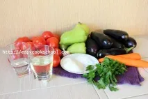Салат Бакат з баклажанів на зиму, Легкі рецепти баклажанів