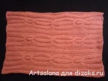 Шарф труба круговими спицями своїми руками, Dizаks Дизайн - Аксесуари круговими
