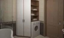 Шафа для пральної машини у ванну – вибір відео вибір
