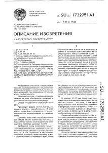 Спосіб ендопротезування методіафізарної частини трубчастої кістки частини
