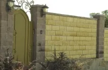 Будівництво паркану з безсіра фото і відео безсіра