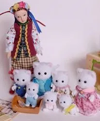 Sylvanian Families сім’я перських кішок (огляд) sylvanian