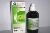 Тонзилгон Н краплі інструкція, склад, рекомендації лікарів тонзилгон