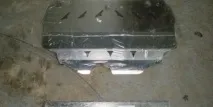 Установка захисту картера на Volkswagen Поло седан захисту