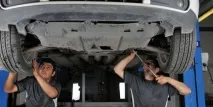 Установка захисту картера на Volkswagen Поло седан volkswagen