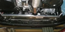 Установка захисту картера на Volkswagen Поло седан картера