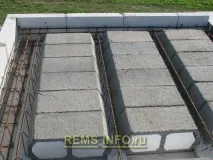 Влаштування міжповерхового перекриття будинку з газобетонних блоків міжповерхового