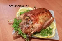 Качка з овочами в духовці, Все про дітей та сім’ю овочами