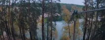 Мотузкові парки на деревах парку