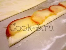 Яблучні трояндочки - Покроковий рецепт з фото, Десерти яблучні