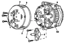 Заміна генератора Ford Mondeo 1 ford