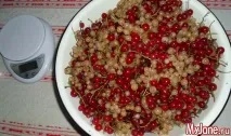 Желе із червоної (білої) смородини смородини