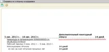 ЗУП 2 відпустка