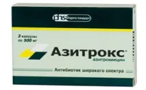 Азітрокс - застосування, інструкція, аналоги Азітрокс