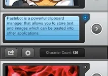 Pastebot. Менеджер буфера обміну для iPhone обміну