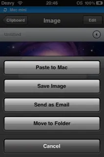 Pastebot. Менеджер буфера обміну для iPhone pastebot