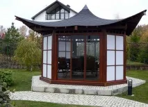 Чайний будиночок (альтанка) своїми руками технологія, розміри альтанка