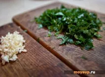 Часниковий суп - оригінальний чеський рецепт з фото часниковий