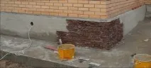 Чим обробити цоколь фундаменту, модриною, каменем, сайдингом фундаменту