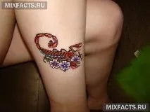 Що означає татуювання скорпіон означає