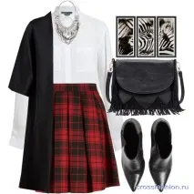 Crossfashion Group - З чим носити спідниці та сукні у клітку Ідеї у сетах crossfashion