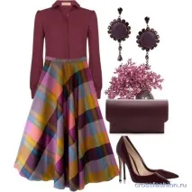 Crossfashion Group - З чим носити спідниці та сукні у клітку Ідеї у сетах носити
