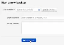 Робимо відновлення сайту за допомогою Akeeba backup робимо
