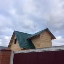 Фоторепортажі будівництва будинків та бань із бруса компанією Брусмір бруса