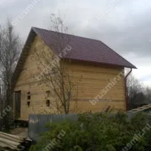 Фоторепортажі будівництва будинків та бань із бруса компанією Брусмір фоторепортажі
