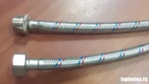 Гнучкі шланги для води армовані, гумові, сильфонні з нержавіючої сталі шланги