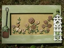 Вироби з гудзиків, Домашній hand-made гудзиків