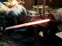 Виготовлення дамаської сталі - Інтернет-магазин ножів від виробника. дамаської