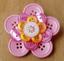 Вироби з гудзиків, Домашній hand-made гудзиків