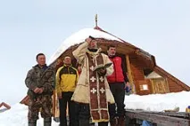 Як каюри Наличевські джерела освячували - Камчатський центр їздового спорту каюри