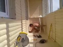 Як обшити балкон блок хаусом своїми руками - поради, Newbalkon своїми