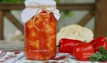 Капуста, маринована в томатному соку - покроковий рецепт з фото капуста