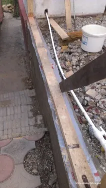 Каркасне будівництво або як ми добудовували ванну та передпокій (Багато фото), Зроби Сам ванну
